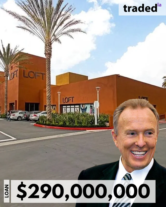 Donald Bren Of Irvine Company Secures $290 Million Refinance Loan From U.S. Bank For Retail Asset