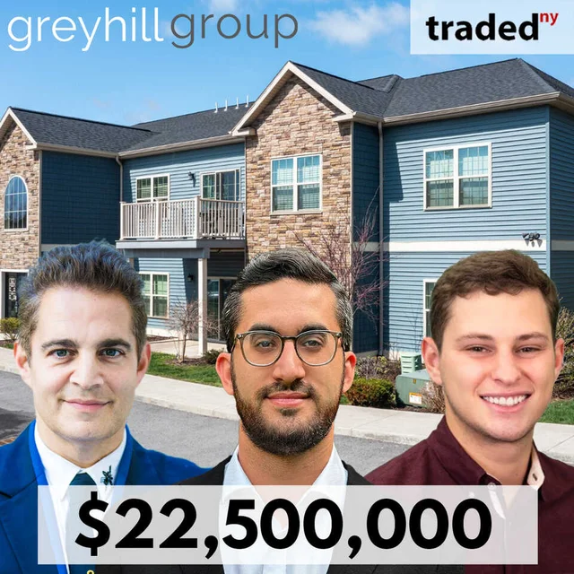 Greyhill Group Acquires Mill Hollow Apartments In Albany, NY For $22.5M