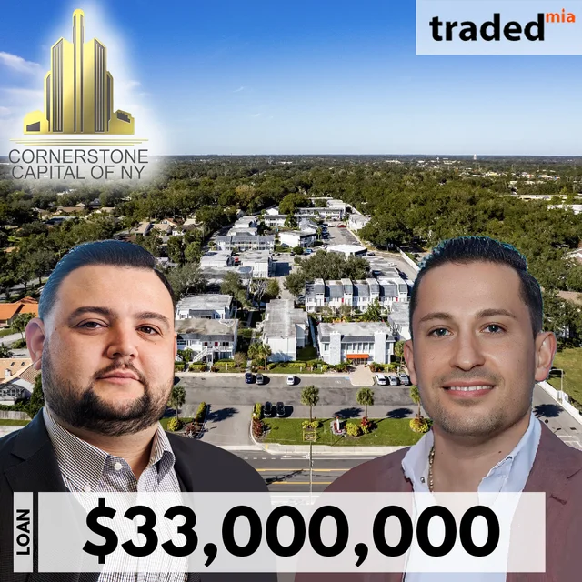 Cornerstone Capital Financing Secures $33 Million Refinance For 200 Unit Multifamily In Altamonte Springs