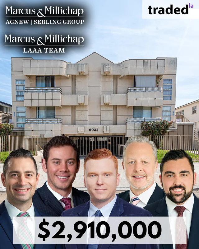 Dennis Jackson Acquires 12-Unit Multifamily Property From Clyde Berkus For $2,910,000