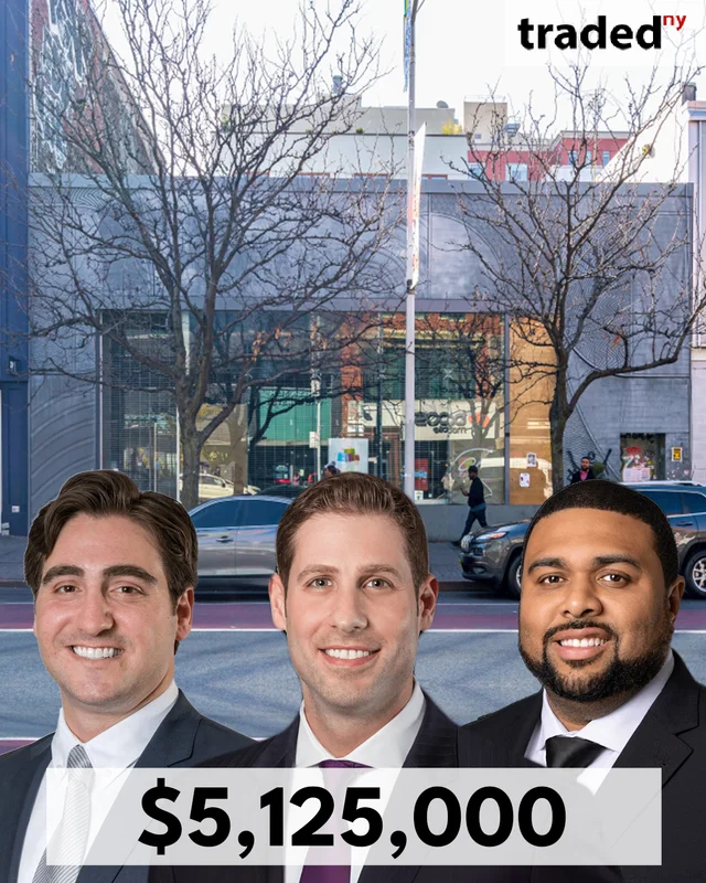 Single Story Commercial Building In West Harlem Sold For $5.125M With Brokers Alexander Taic, Victor Sozio & Drew McWilliams