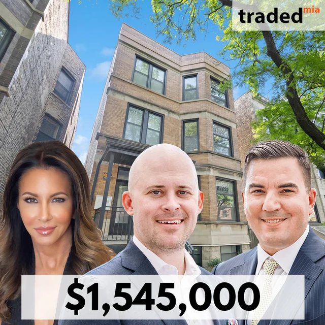 Chicago Multifamily Property Sold For $1.5M With Buyer's Rep Carrie McCormick & Seller's Rep Jason Rowland & Joso Goreta