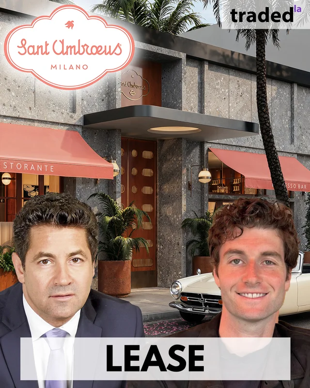 Federico Turconi & Gaetano Guarducci Lease 15-Year Retail Space For Sant Ambroeus In Beverly Hills