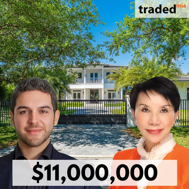Luxury Pinecrest Estate Sold for $11M, Brokered by Josie Wang and Renier Casanova