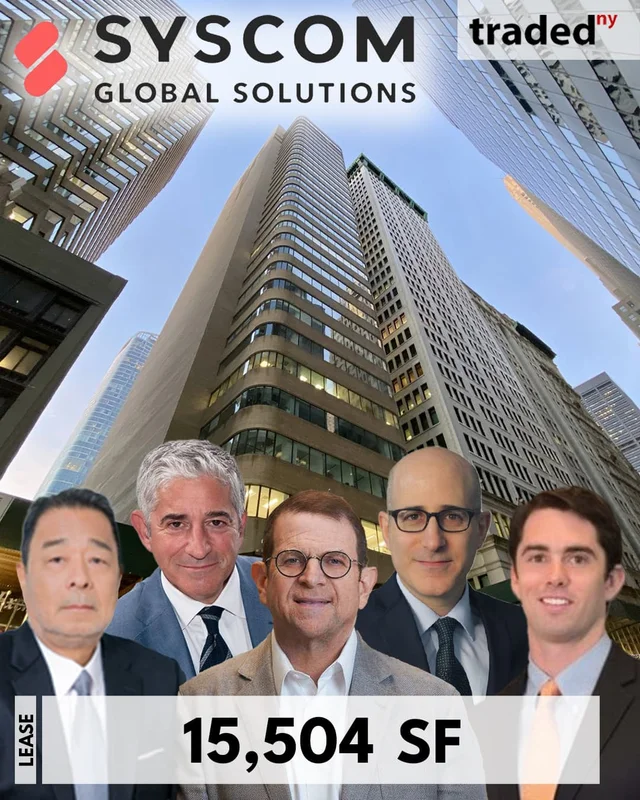Syscom Global Solutions Renews 15,504 Square Foot Lease At 55 Broadway With Landlord Harbor Group International