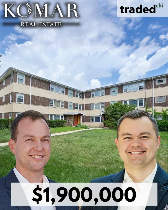 Joe Bisluk Sells Multifamily Asset At 8544 West Gregory Street Chicago For $1.9M With Paul Waterloo And Oleg Komarnytskyy As Reps