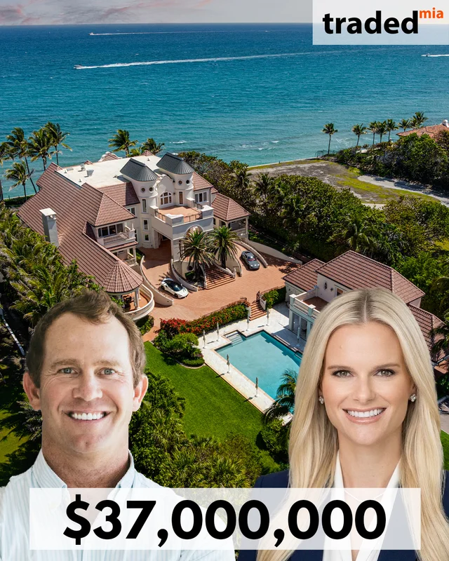Rebecca Arcaini Sells Manalapan SFR For $37 Million With Gary Pohrer And Marine Rollins As Reps