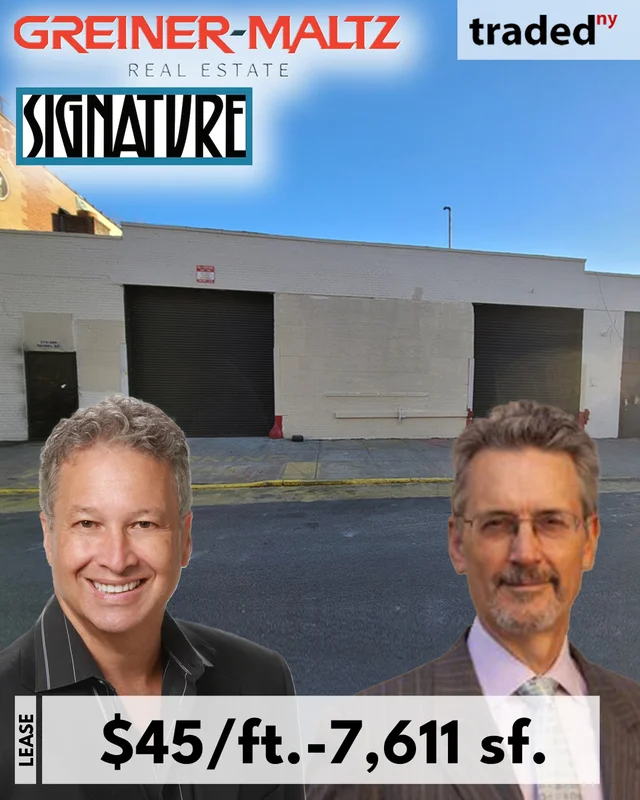 REUNION BATHHOUSE LLC Leases Industrial Space At 272 Seigel Street In Brooklyn For $45/ft