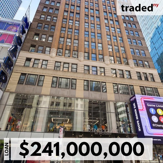 Deutsche Bank Provides $241M Loan For Times Square Office Building