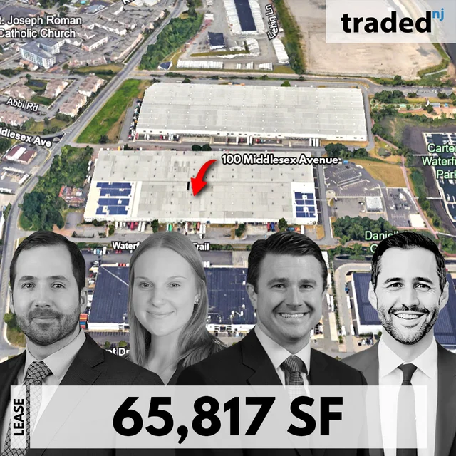 Bay Speed Leases 65817 SF Industrial Space At 100 Middlesex Avenue In Carteret New Jersey