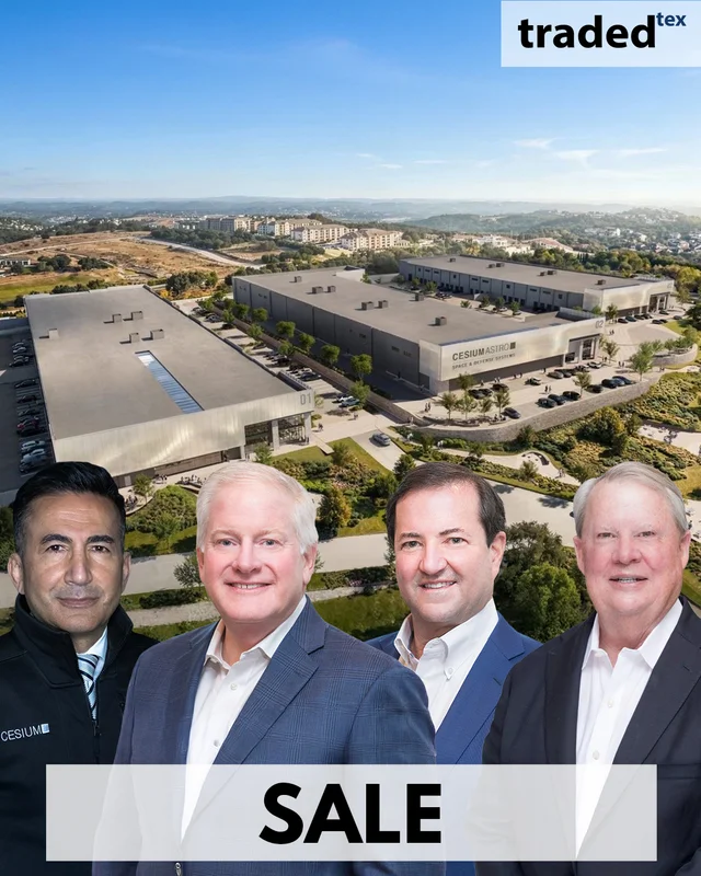 Jim Yoder, Mike Lewis & Fred Hamm Of Velocis Acquire 270000 Square Foot Industrial Property In Bee Cave From Shey Sabripour Of CesiumAstro