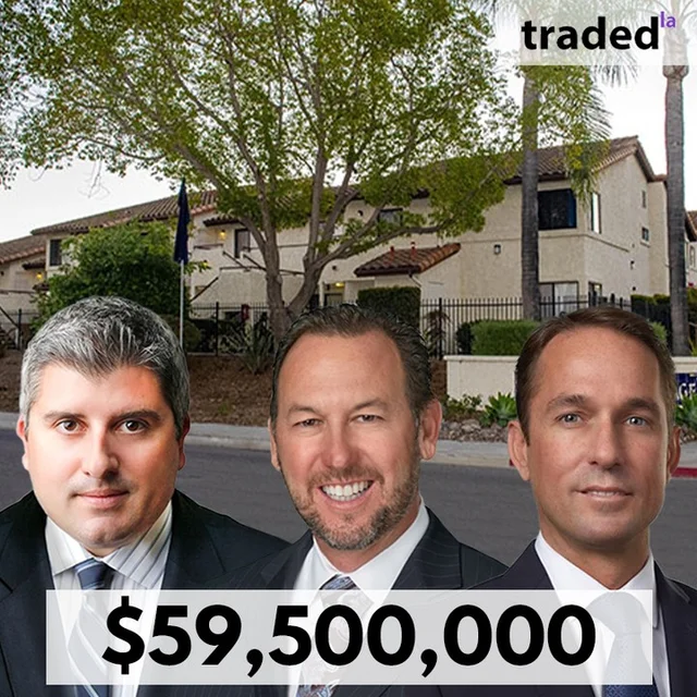 Walz Properties Acquires Multifamily Property In Vista For $59.5M