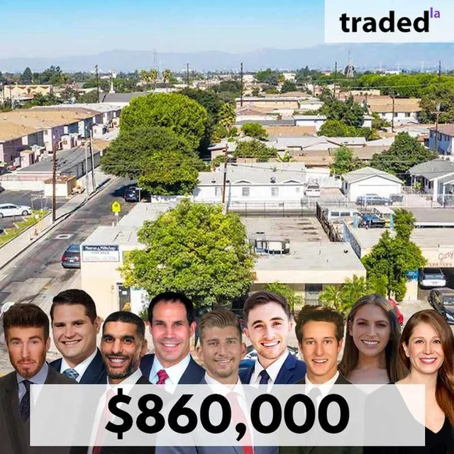 Brandon Michaels, Matthew Luchs, Ben Brownstein, Steven Schechter, Andrew Leff, Austin Sreden, Nicole Cottrell, Lauren Sackler, Zachary Saloff, John Andreasen, Ingrid Farias-Eisner, Garret Cody, Collin Buttke, JR Louie, And Qiulu Zeng Acquire South Gate Office Building For $860K