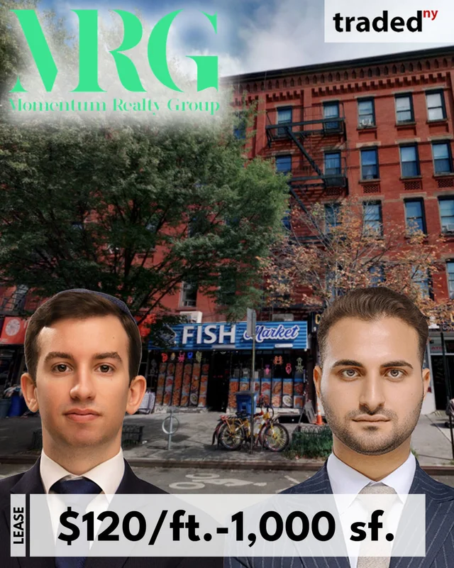 Longwood Fish Market Leases Retail Space At 903 Columbus Avenue Manhattan For $120/ft Over 10 Years