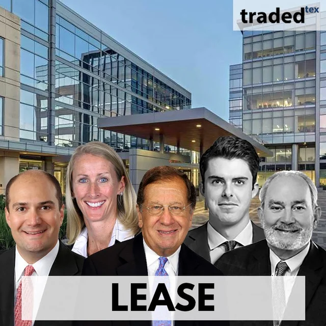Entergy Leases 107,614 SF Office Space In The Woodlands With Tenant's Rep Bob Parsely And Landlord's Rep Hugh Herman