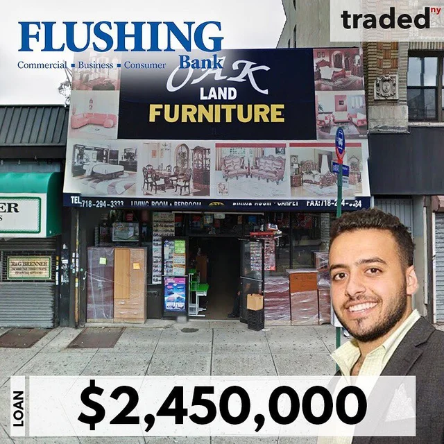 Saad Family Secures $2.45M Loan For Bronx Retail Property With Flushing Bank As Lender