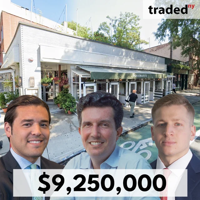 Carlos Suarez Of Rosemary's Acquires Retail Space At 18 Greenwich Avenue For $9.25M