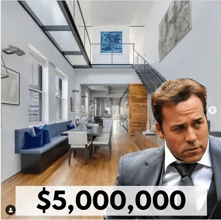 Jeremy Piven Sells Tribeca Penthouse Condo For $5M With Brokers Adam Modlin & Stefani Berkin