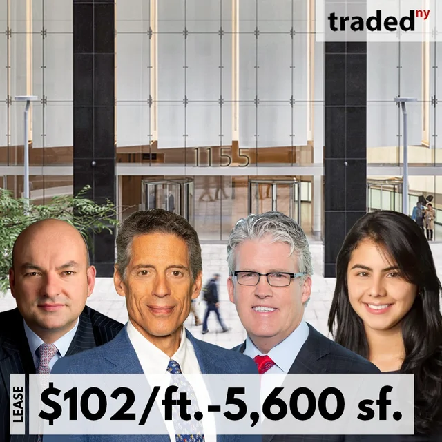Francisco Partners Signs 15-Year Lease At 1155 Avenue Of The Americas In Theater District