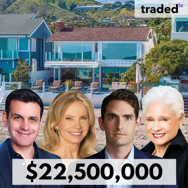 Kurt Rappaport Purchases Malibu Beach Home From Juliana Terian For $22.5 Million