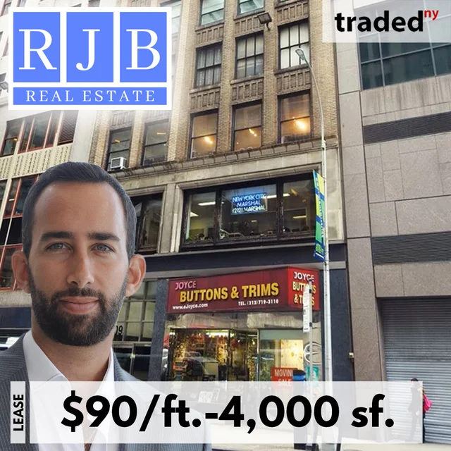 Levy Silberstien Leases Retail Space To Peppercorn Station At 109 West 38th Street