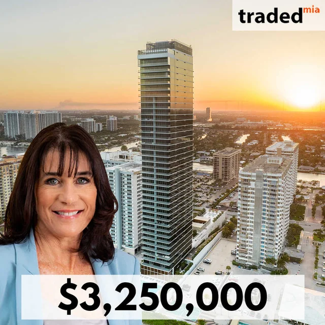 Lydia Eskenazi Of ONE Sotheby's International Realty Sells 2,913 SF Hallandale Beach Condo For $3.25M