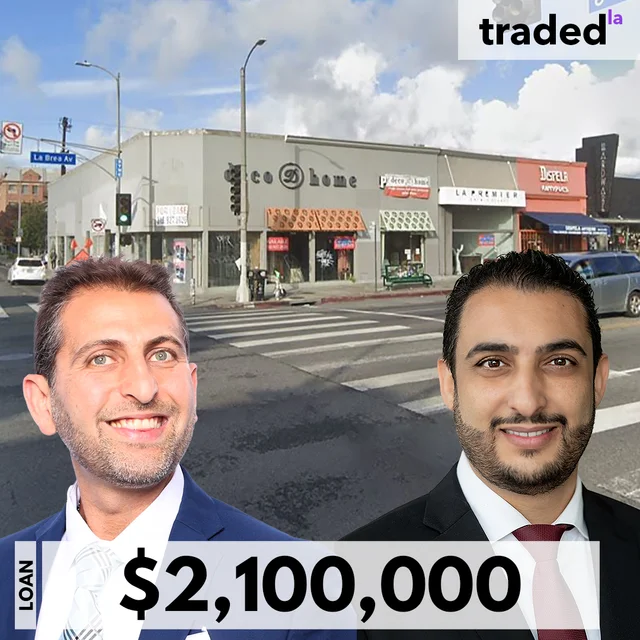 First Fidelity Financial Services Inc. Refinances Retail Property In Los Angeles For $2.1M With Albina Davidian As Landlord