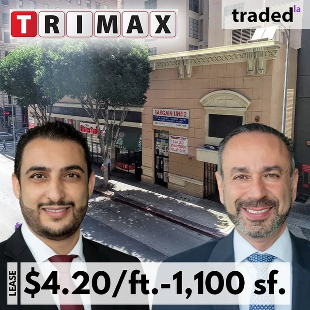 Loay Esam Saleem Alzghoul Leases Retail Space At 655 S. Flower St. In Downtown Los Angeles