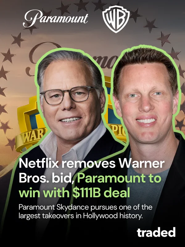 Paramount Skydance Corp Proposes $111 Billion Acquisition Of Warner Bros Discovery Inc