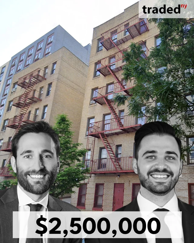 Seth Glasser & Michael Fusco Of Marcus & Millichap Sell Bronx Multifamily For $2.5M