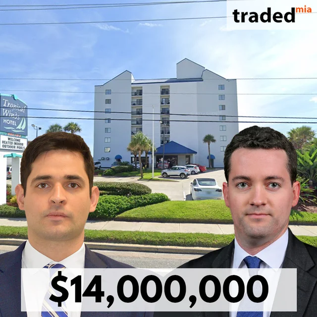 Leo Reilly & Robert Hunter Sell Daytona Beach Hotel For $14M