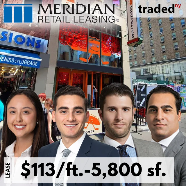 Zhoumapo Leases Retail Space At 728 8th Avenue Midtown Manhattan With Andrew Stern & Ravi Idnani As Landlord's Rep