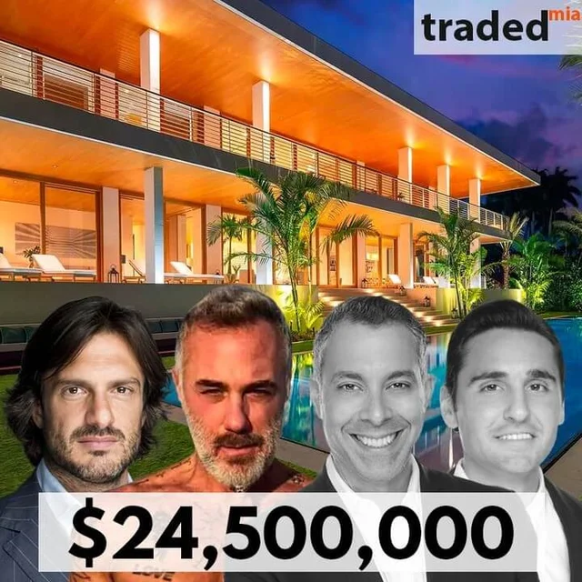 Gianluca Vacchi Acquires Valerio Morabito's Miami Beach SFR For $24.5M