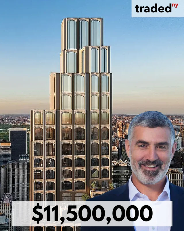 Robert Frankel Purchases 2,562 SF Condo At 520 5th Avenue Manhattan From Josh Rabina For $11.5M