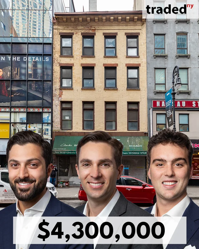 Yaniv Garbo Of GAC Equities Acquires Mixed-use Property At 120 Fulton Street For $4.3M