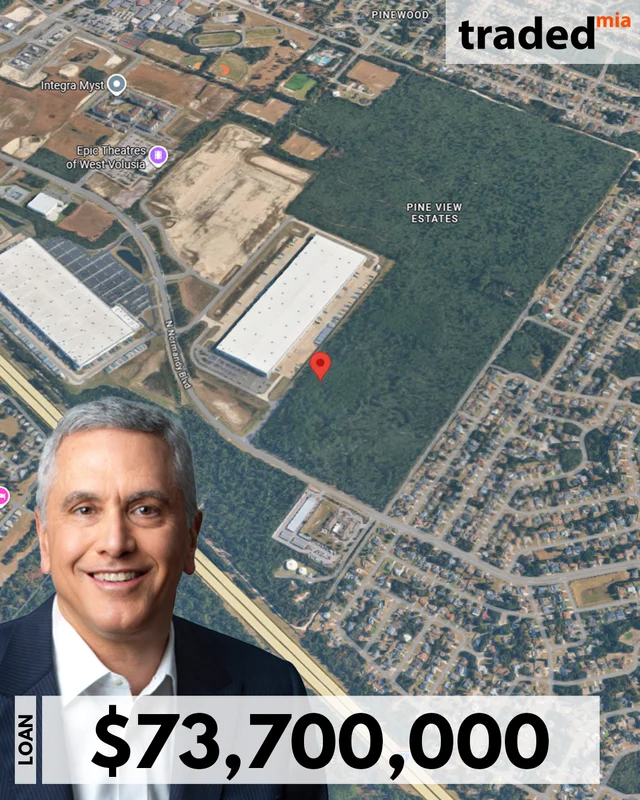 Len O'Donnell Of Affinius Capital Secures $73.7 Million Loan For Industrial Development In Deltona