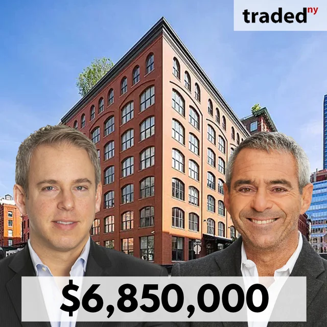 Brian Cushman & Danny Davis Facilitate $6.85M Tribeca Condo Sale Transaction