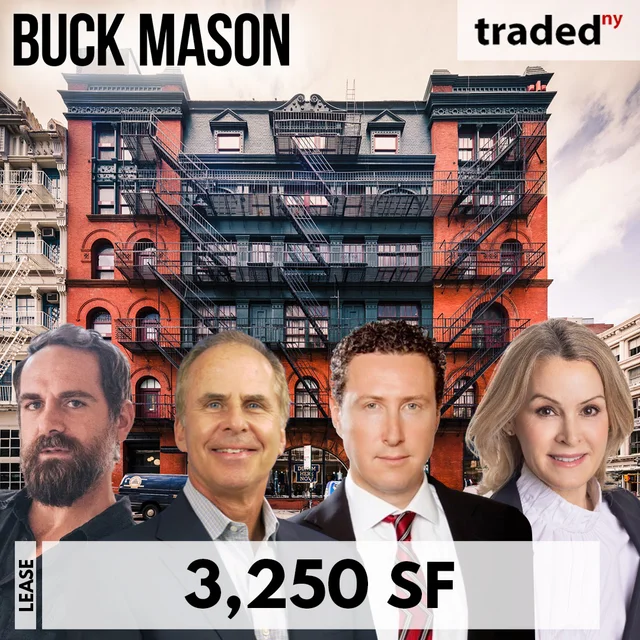 Buck Mason Leases 3,250 Square Feet At 486 Broadway In SoHo For $1.5 Million Annually