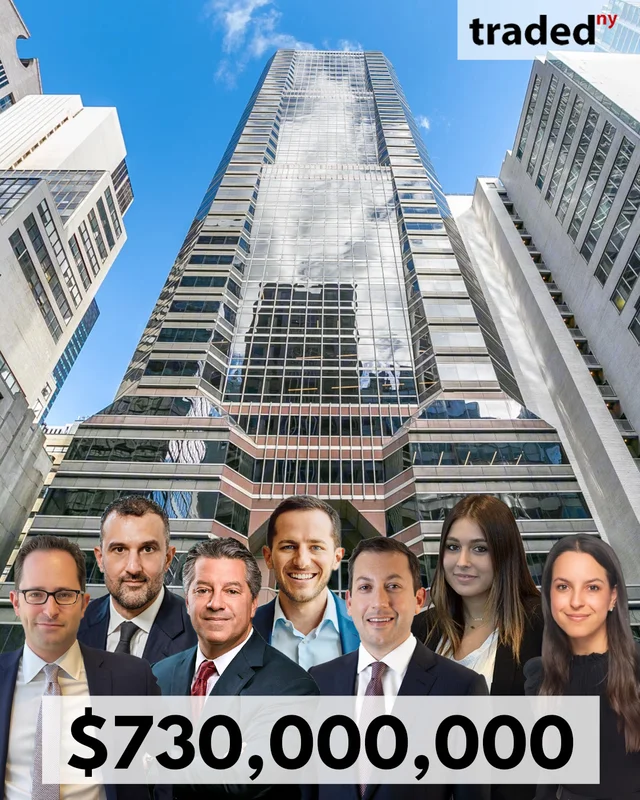 Marc Holliday And Harrison Sitomer Of SL Green Purchase Office Building From Blackstone Group For $730M