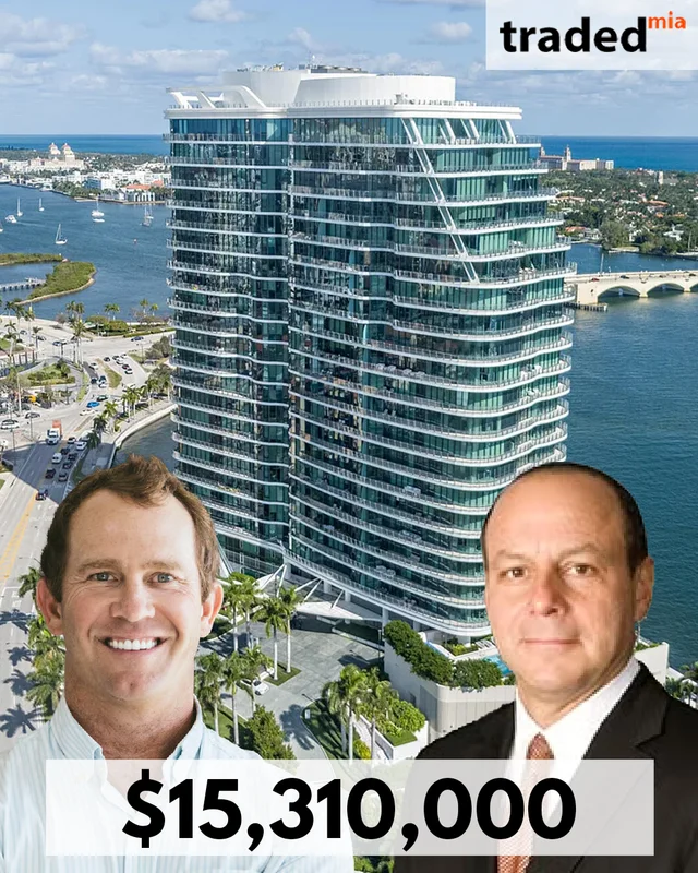 Trust Linked To David Windreich And Christine Hikawa Sells Condo In West Palm Beach For $15.31M