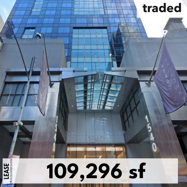 Adobe Inc. Leases 109296 Square Feet At 1540 Broadway New York From Edge Fund Advisors