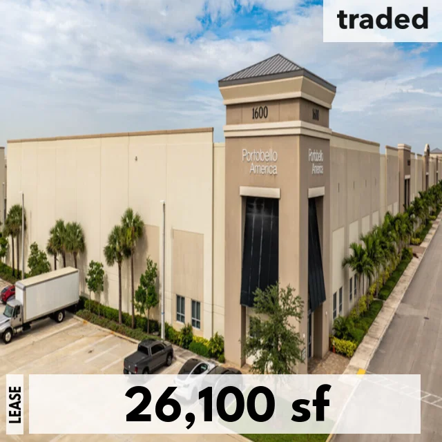 Pompano Industrial Venture LLC Leases 26100 Square Feet To The Restaurant Warehouse In Pompano Beach