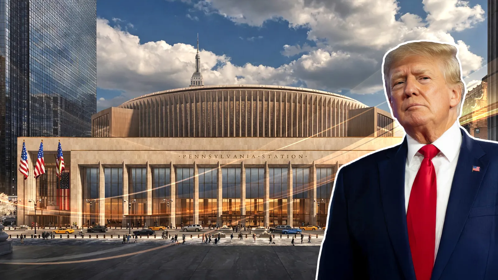 Trump-Era Penn Station Revealed in Leaked Renderings