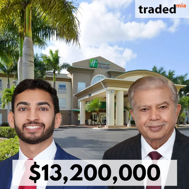 Kabani Hotel Group Arranges $13.2M Sale Of Holiday Inn Express & Suites In Florida City