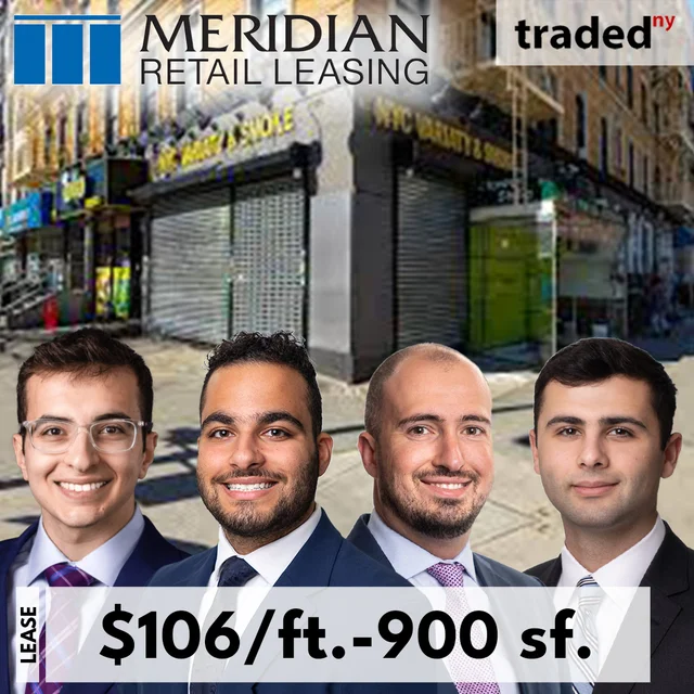 109 Spicy Deli Leases Retail Space At 934 Amsterdam Avenue With Landlord Sam Weinberger