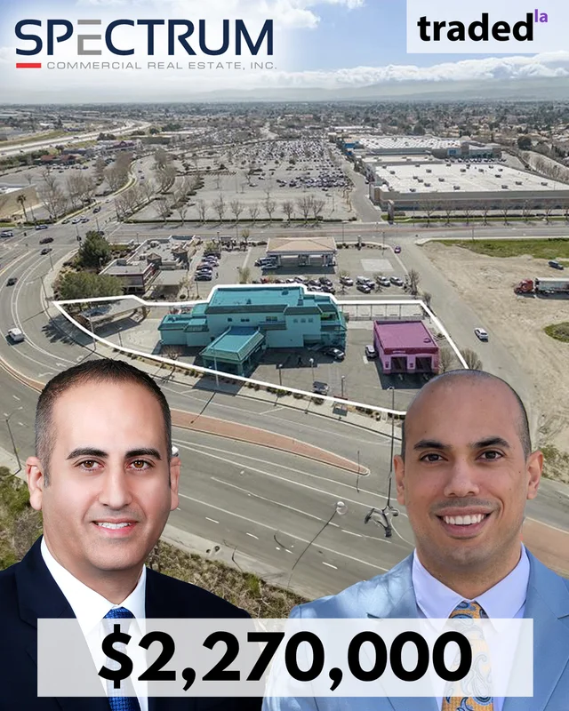 Yair Haimoff & Chris Alihemmat Complete $2.27M Retail Sale In Lancaster For 7831 SF
