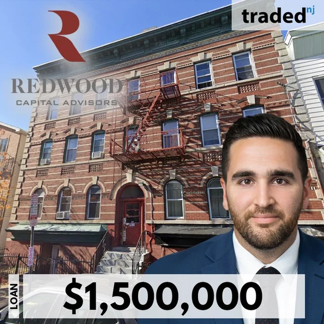 Redwood Capital Advisors Facilitates $1.5M Refinance Loan For Multifamily Property In Jersey City