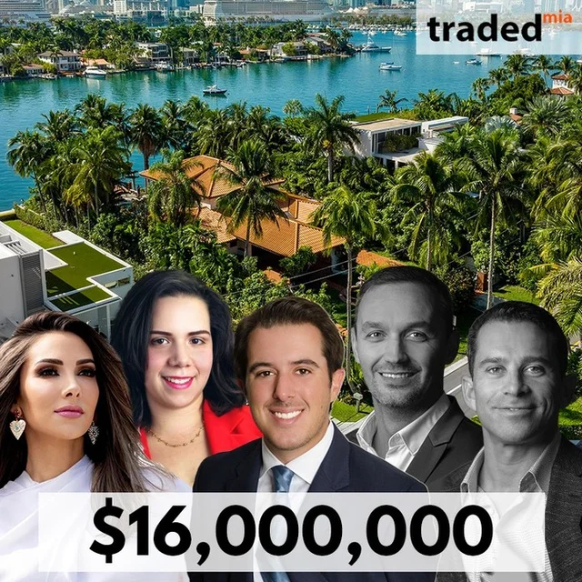 Miami Beach SFR Sold For $16M With Buyer's Rep Devin Kay & Seller's Rep Katrina Campins & Trinette Zarran