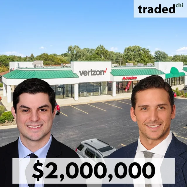 Dominic Sulo &amp; Samuel Malato Of Marcus &amp; Millichap Sell Woodridge Retail Property For $2M