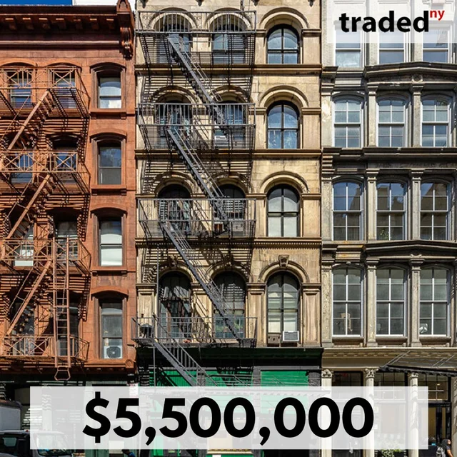 Firebird Grove Acquires Mixed-Use Property In Tribeca, Manhattan For $5.5M